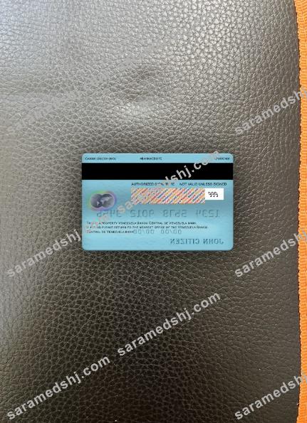 Venezuela Banco Central de Venezuela bank mastercard photolook back